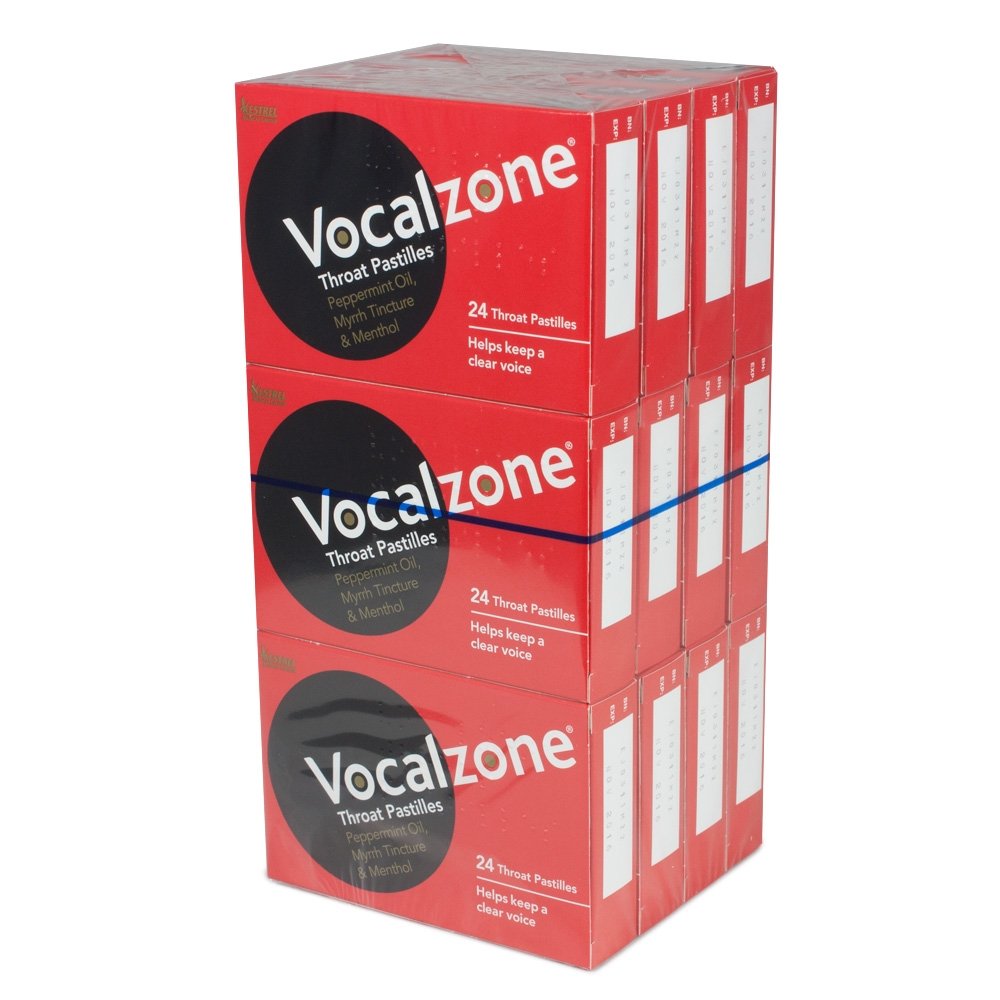Amazon.com: Vocalzone VZ-12 Throat Pastilles : Health & Household